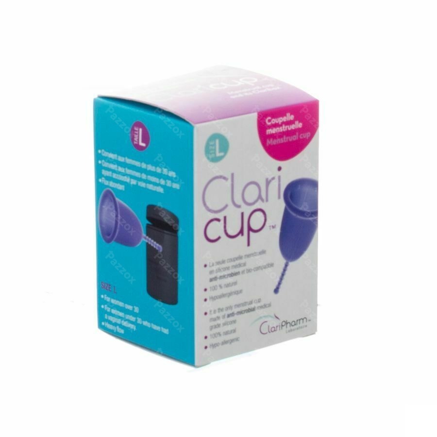 Dreigend apotheker Beheren Claricup Menstruatiecup Maat 2 kopen - Pazzox, online apotheek