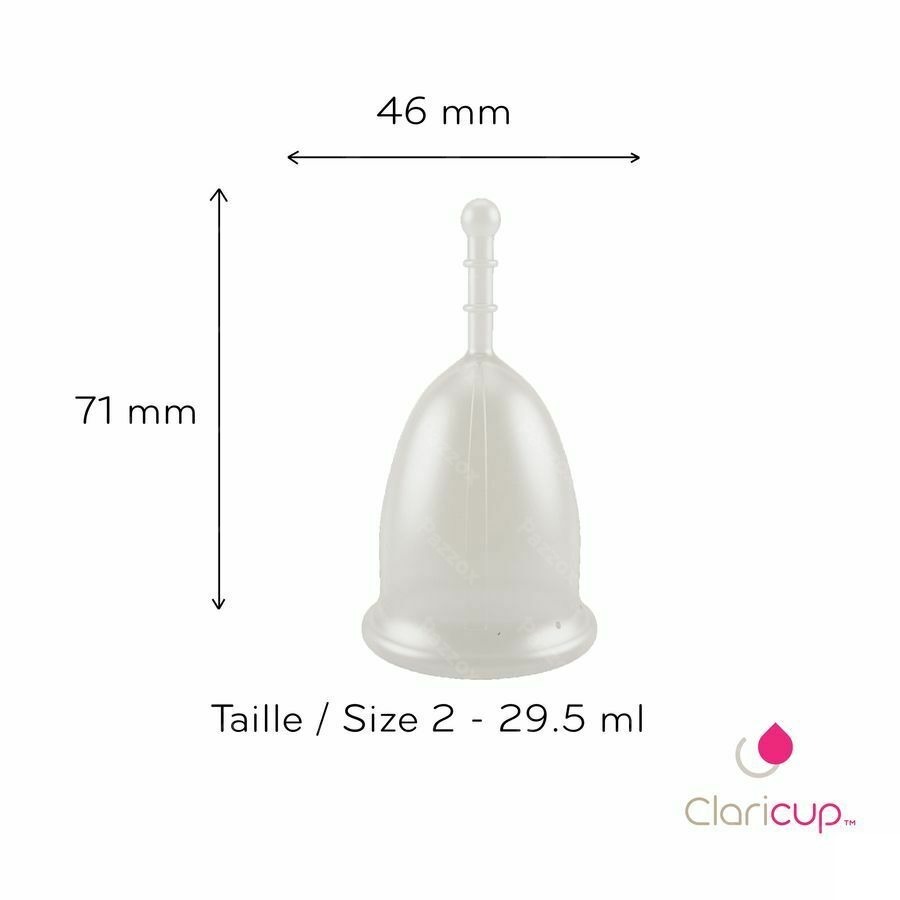 Claricup Menstruatiecup Maat 2