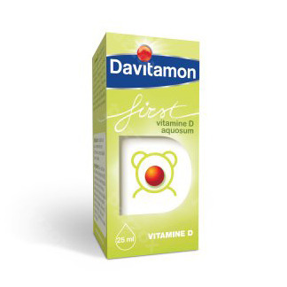 Davitamon First Vitamine D Aquosom Druppels  25ml