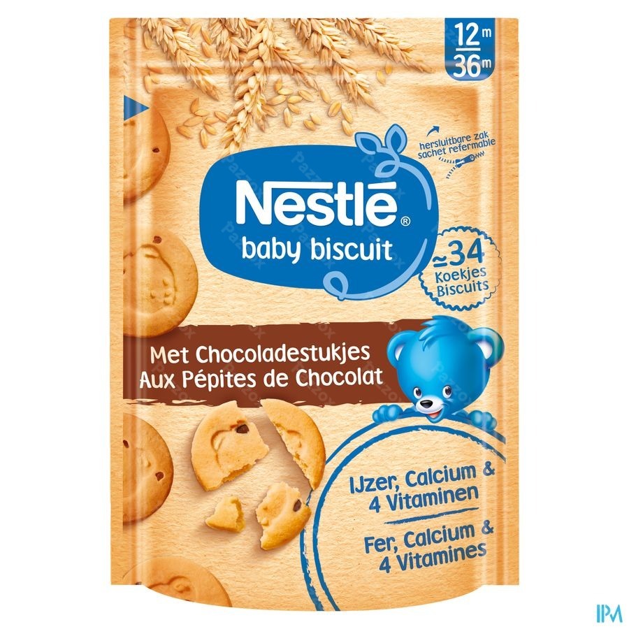 Nestle Baby Biscuit Chocoladestukjes Baby 12+ Maanden 150g