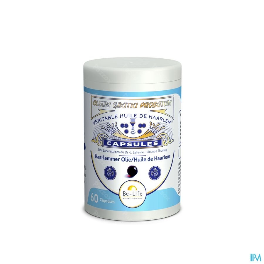 Be-Life Haarlemmer Olie 60 Capsules