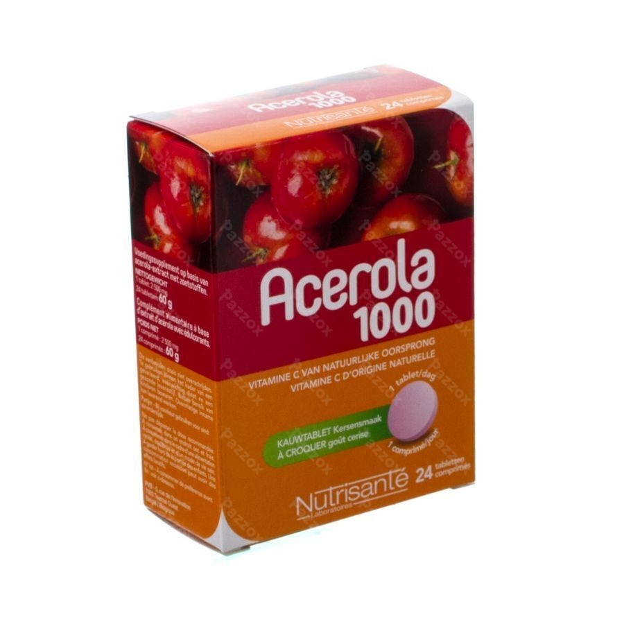 Acerola 1000mg Kauwtabl 24
