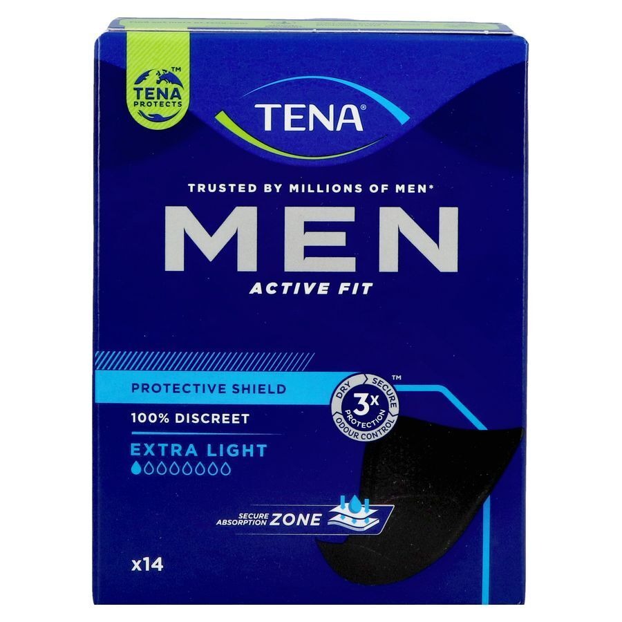 Tena Men Active Fit Protective Shield 14 Stuks
