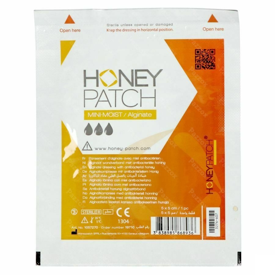 Honeypatch Mini-moist Gen.honing5g+alg.ster5x5cm 1