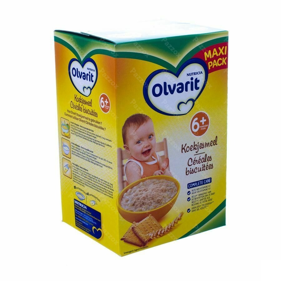 Olvarit Koekjesmeel 6m 2x300g
