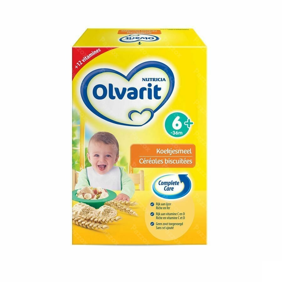 Olvarit Koekjesmeel 6m 2x300g