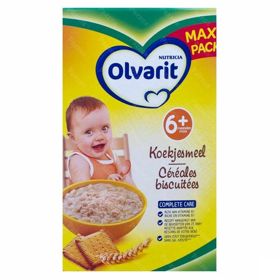 Olvarit Koekjesmeel 6m 2x300g