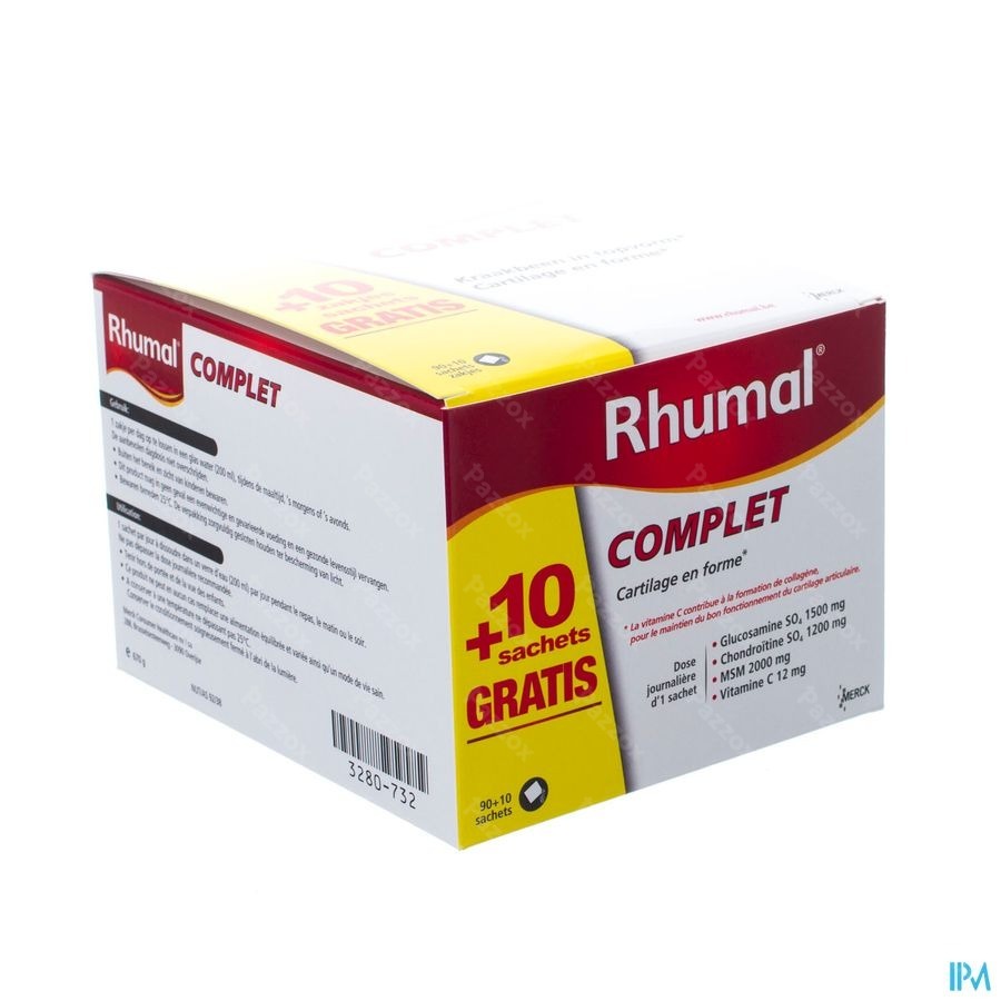 Rhumal Complet Zakje 90+10 Promo