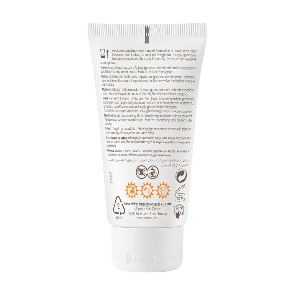 Aderma Protect Fluide Spf50+ 40ml
