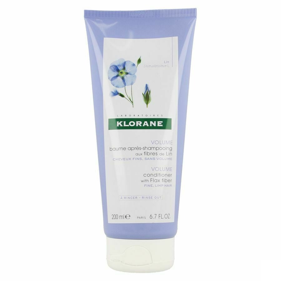 Klorane Volume Conditioner Met Lijnzaad Fijn en Futloos Haar 200ml