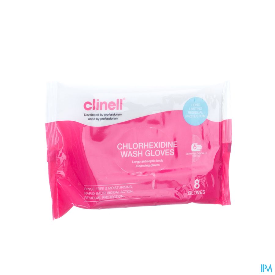 Clinell Washandje 2% Chlorhexydine 8 afbeelding