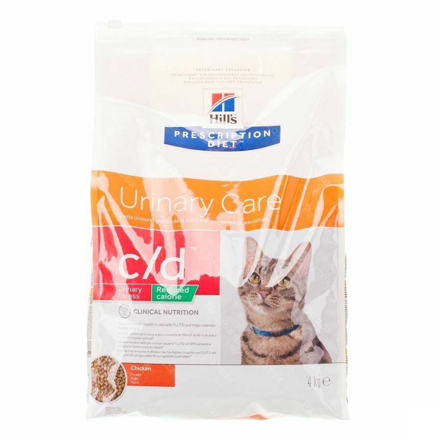 Hills Prescrip.diet Feline Cd Urin.reduc.cal. 4kg