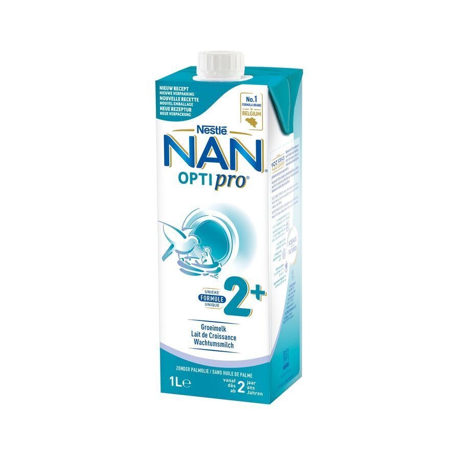 Nan Optipro Groeimelk 2+ Baby 2+ Jaar 1L