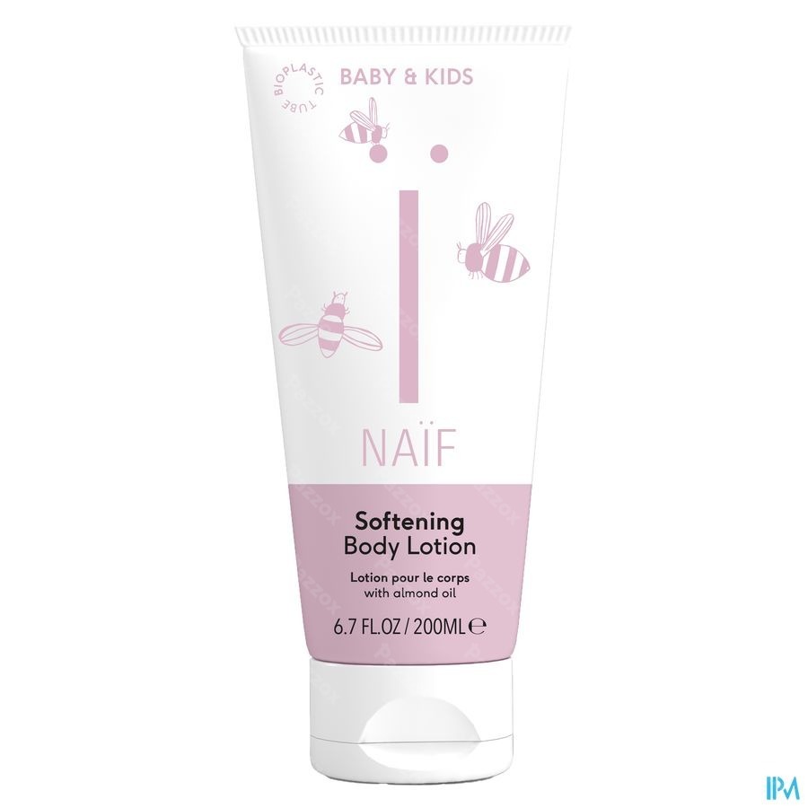 Naïf Verzachtende Bodylotion Baby En Kids 200ml