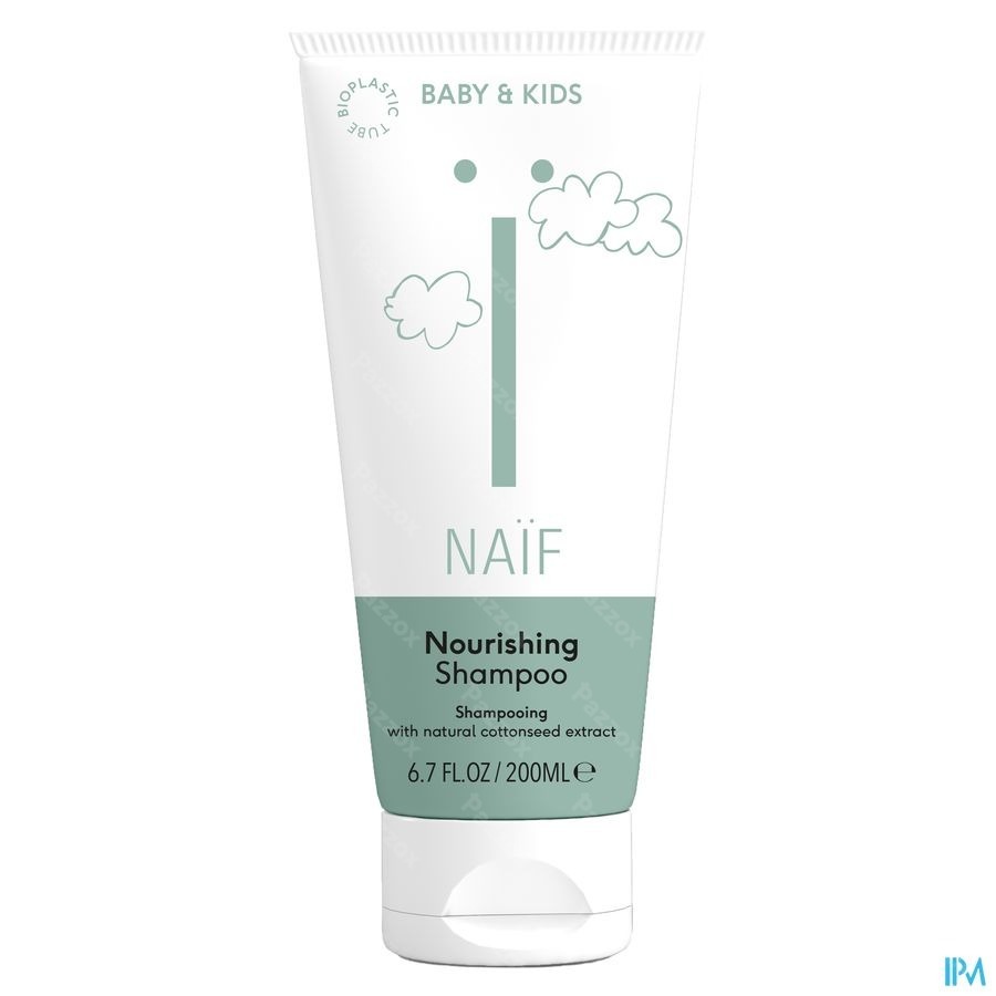 Naïf Voedende Shampoo Baby en Kids 200ml