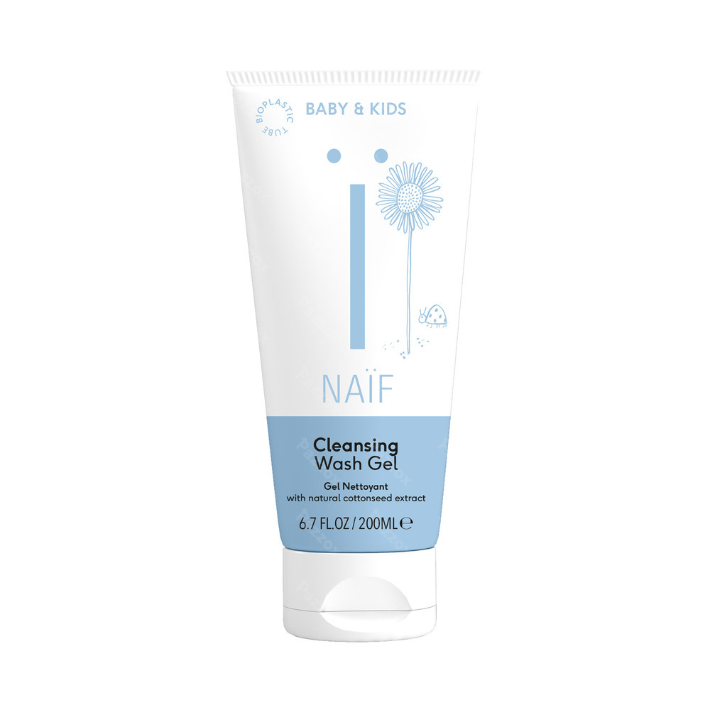 Naïf Reinigende Wasgel Baby en Kids 200ml