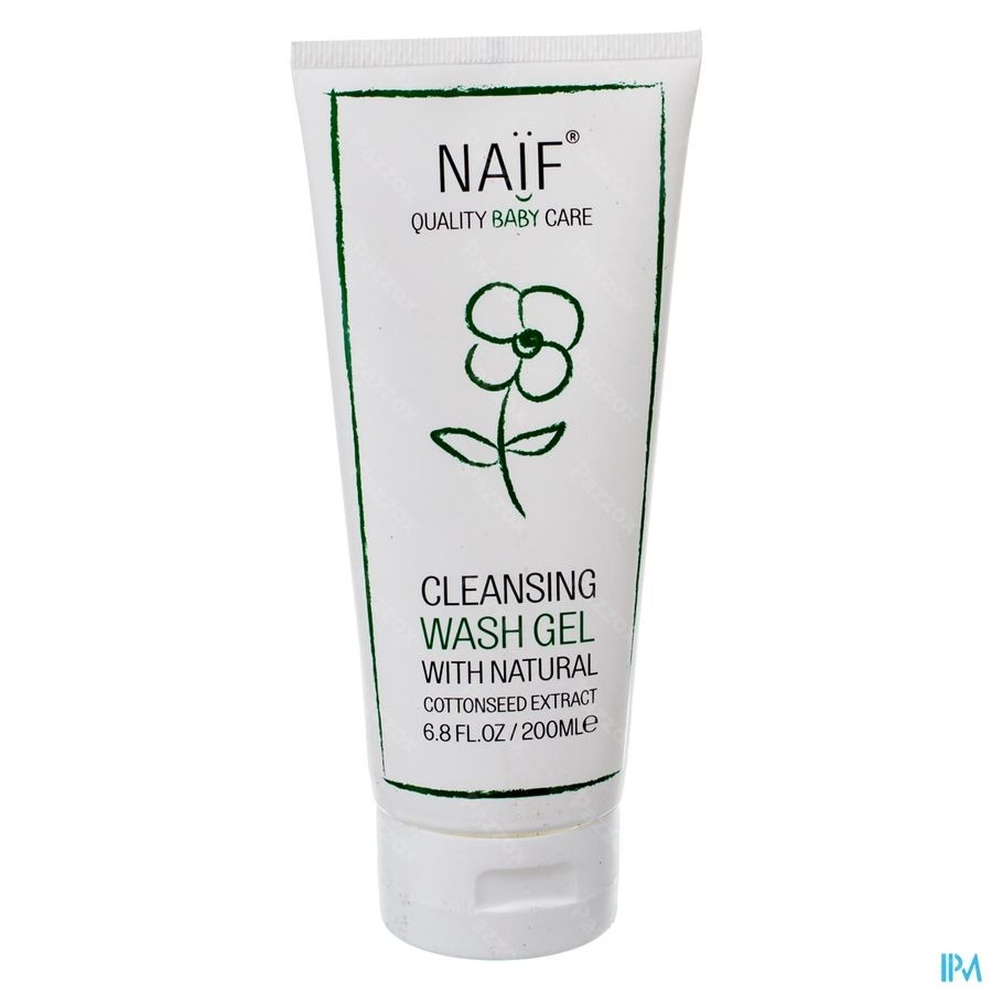 Naïf Reinigende Wasgel Baby en Kids 200ml