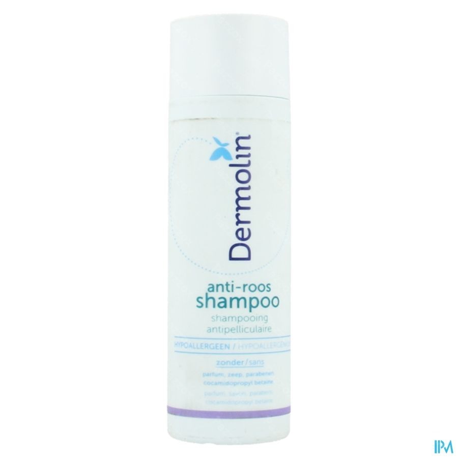 Dermolin Anti-Roos Shampoo Hypoallergeen Zonder Parabenen 200ml