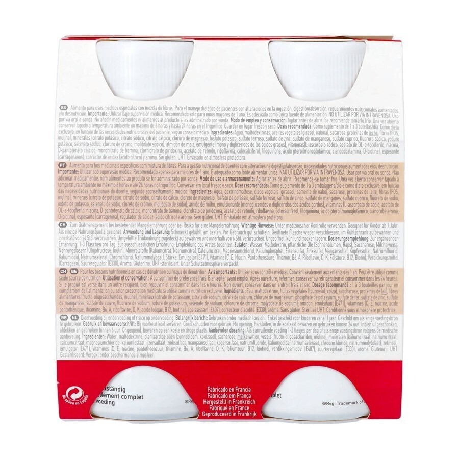 Resource Junior Fibre Vanille 4x200ml