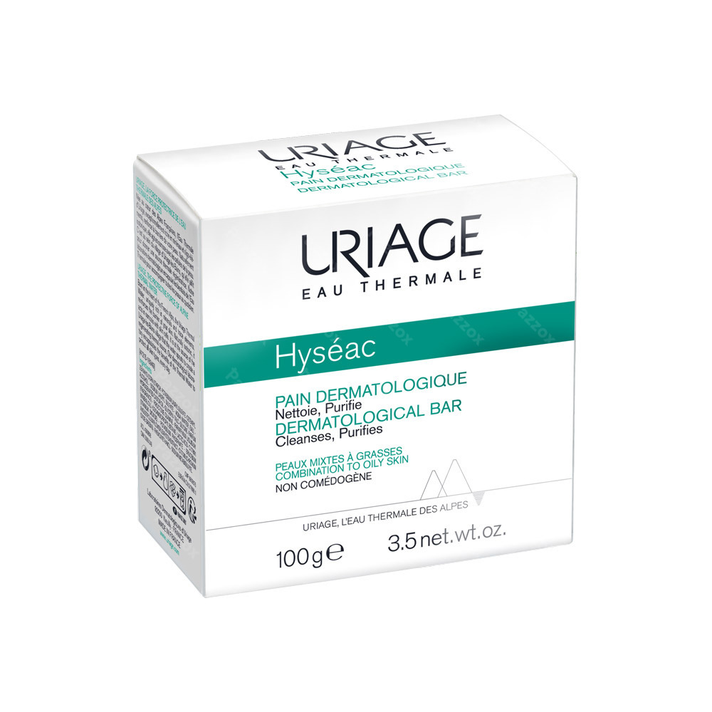 Uriage Hyséac Zuiverend Wasstuk 100g 