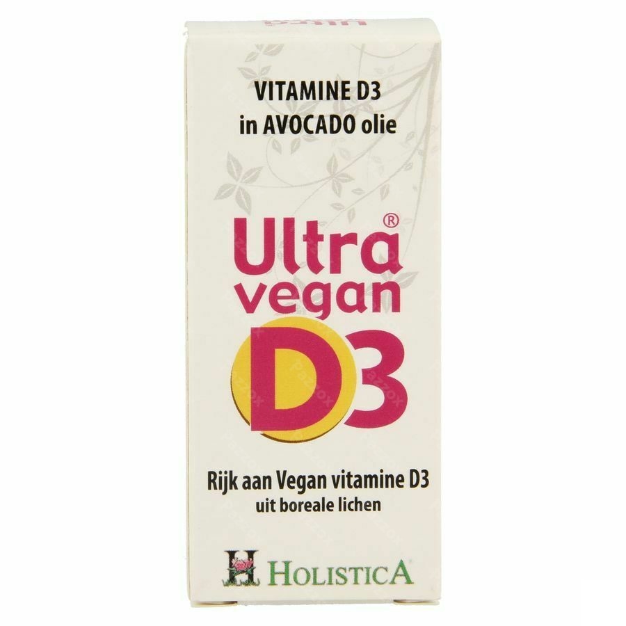 Ultra Vegan D3 Gutt 8ml Holistica