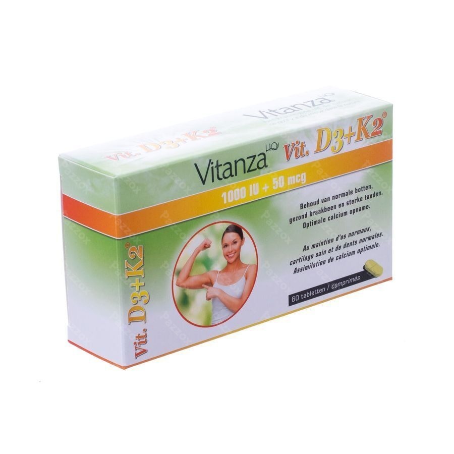 Vitanza Hq Vit D3 + K2 Tabl 60