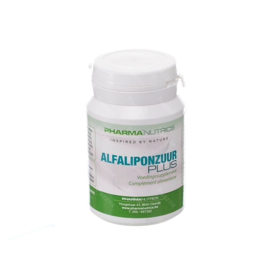 Alfa Liponzuur Plus V-caps 60 Pharmanutrics