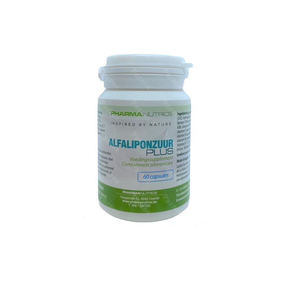 Alfa Liponzuur Plus V-caps 60 Pharmanutrics