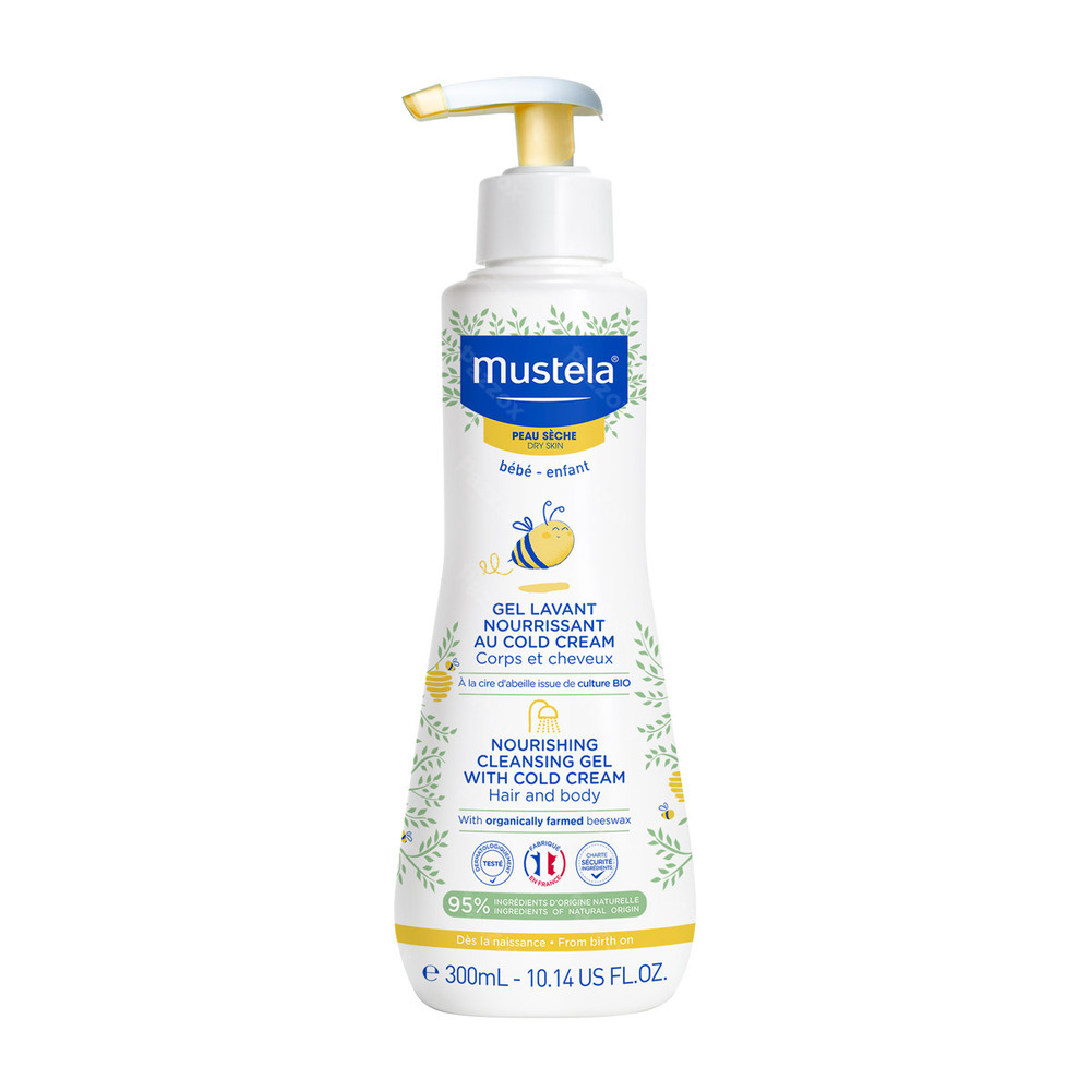 Mustela Wasgel Voedend Cold Cream 300ml