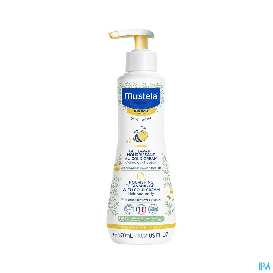 Mustela Wasgel Voedend Cold Cream 300ml