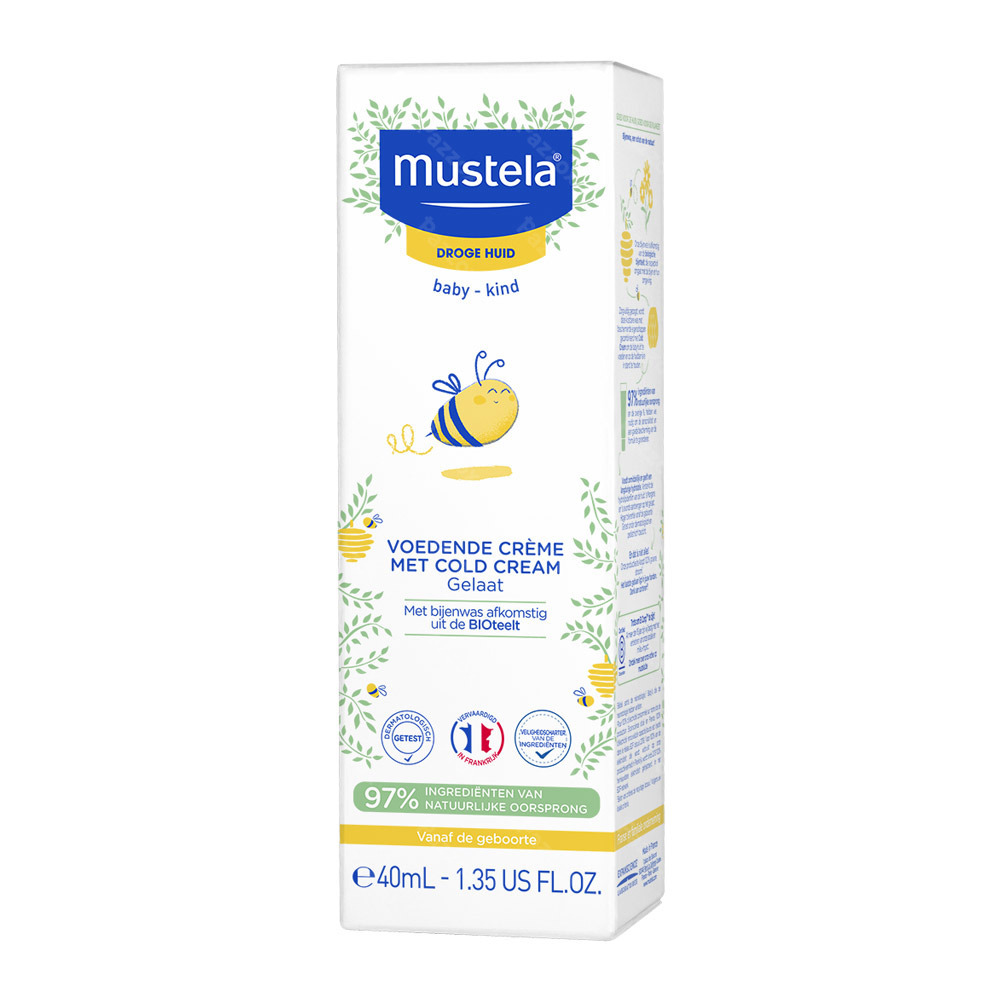 Mustela Baby Voedende Crème Met Cold Cream 40ml