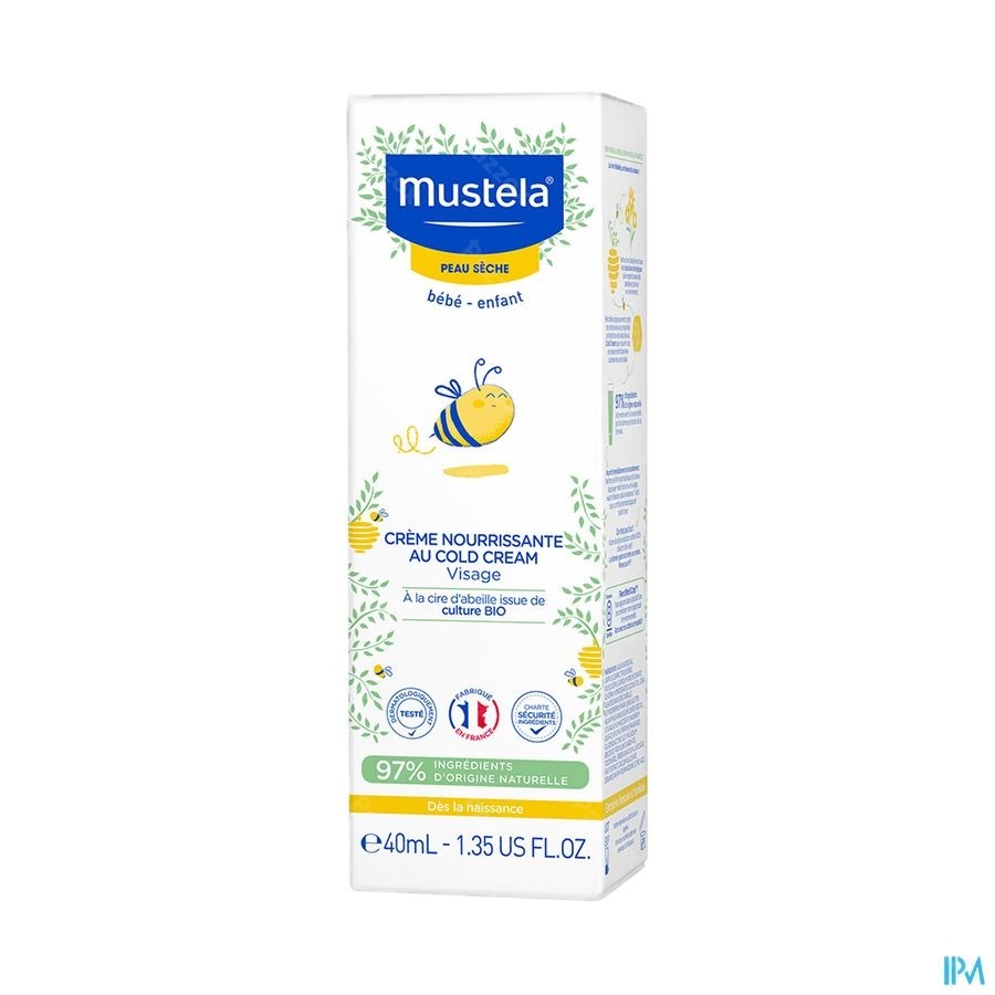 Mustela Baby Voedende Crème Met Cold Cream 40ml