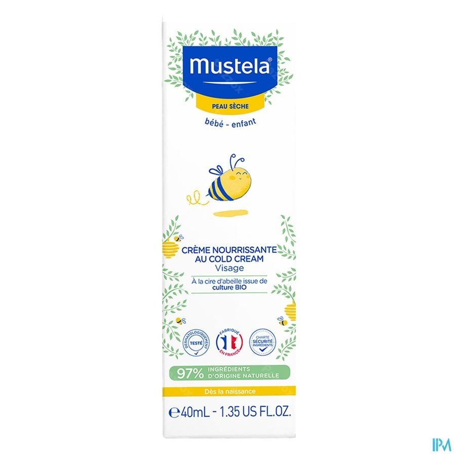 Mustela Baby Voedende Crème Met Cold Cream 40ml