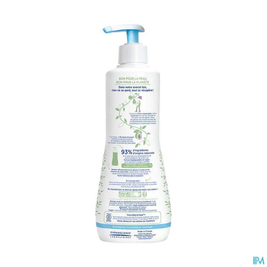 Mustela Baby Zachte Wasgel 500ml