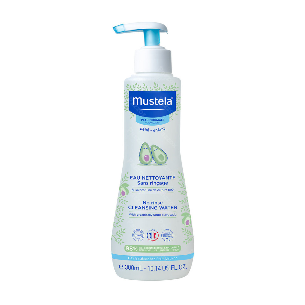 Mustela Baby Reinigend Water Zonder Spoelen 300ml