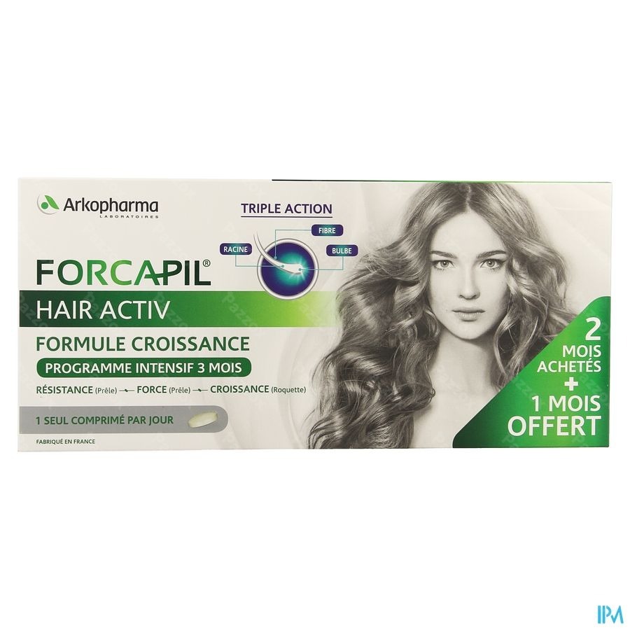 Forcapil Hair Activ Comp 3x30 Promo 3 Maand