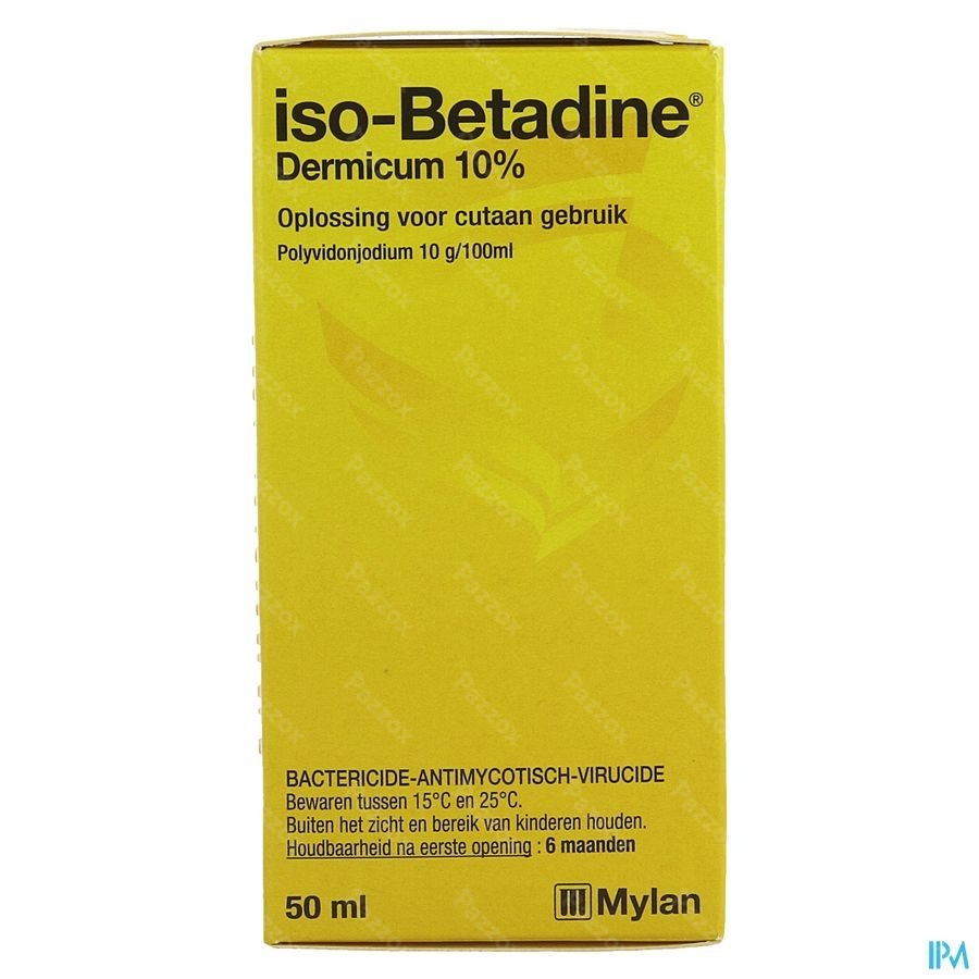 Iso-Betadine Dermicum 10% Oplossing 50ml