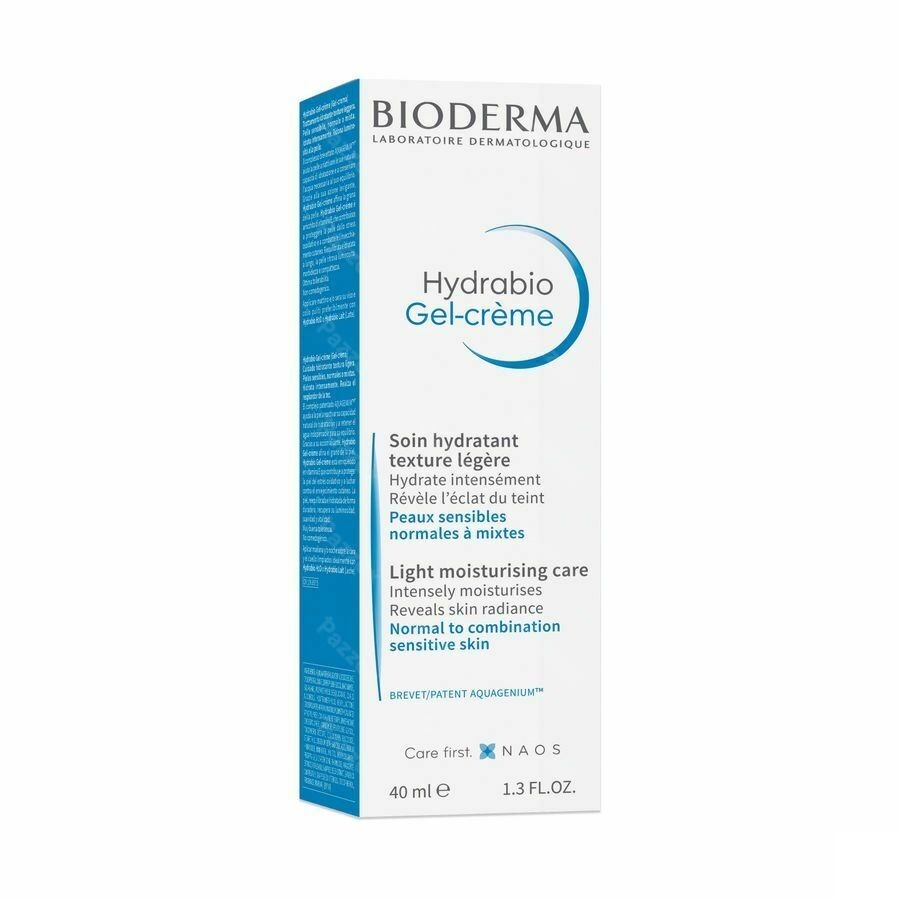Bioderma Hydrabio Verzachtende Hydraterende Gel-Crème 40ml