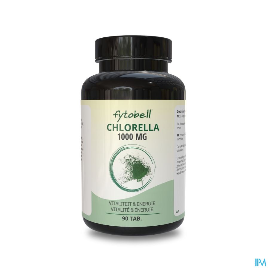 Fytobell Chlorella 1000mg Tabl 90 afbeelding 1