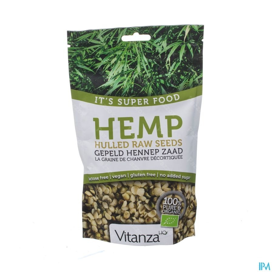 Vitanza Hq Superfood Hemp Raw Seeds Bio 200g