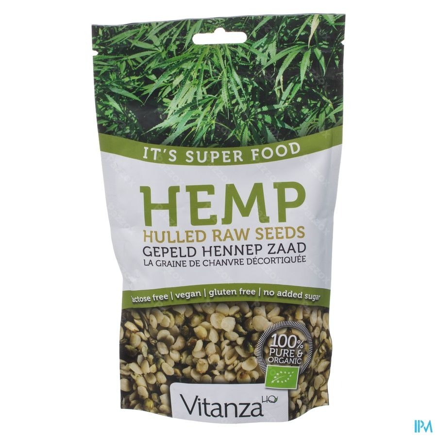 Vitanza Hq Superfood Hemp Raw Seeds Bio 200g
