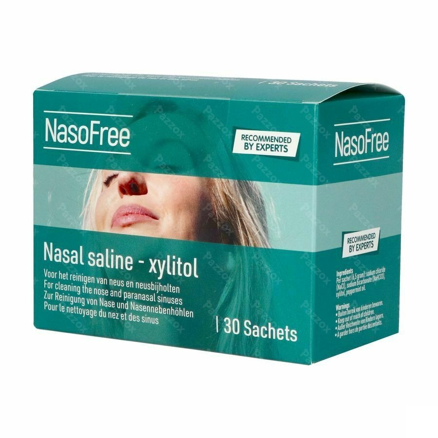 Dos Medical Nasaal Spoelzout+xylitol Zakje 30x6,5g