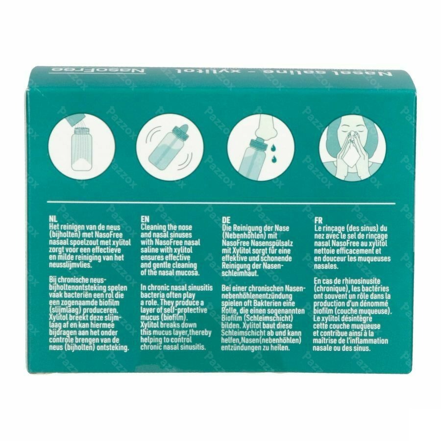 Dos Medical Nasaal Spoelzout+xylitol Zakje 30x6,5g