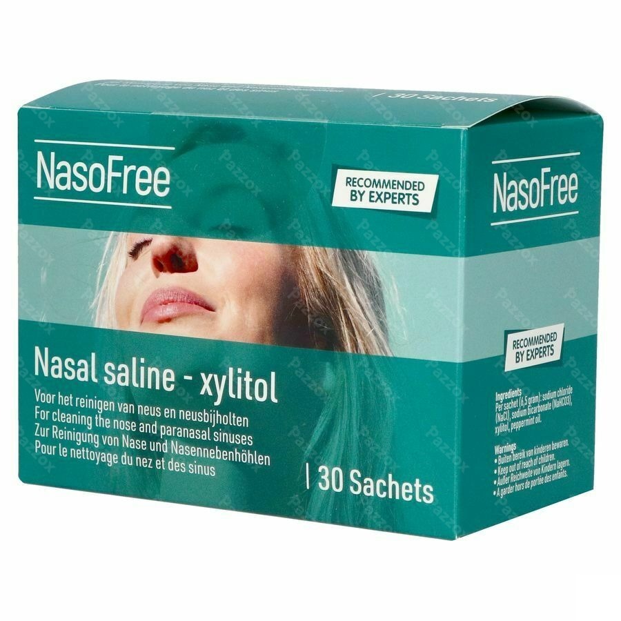Dos Medical Nasaal Spoelzout+xylitol Zakje 30x6,5g
