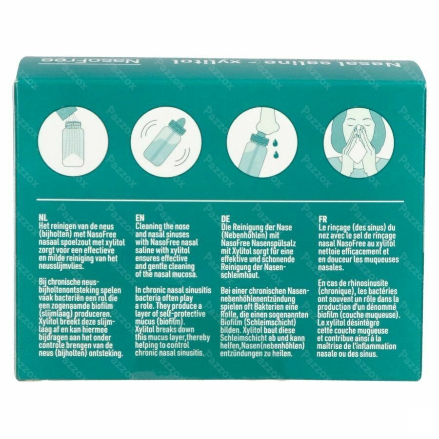 Dos Medical Nasaal Spoelzout+xylitol Zakje 30x6,5g
