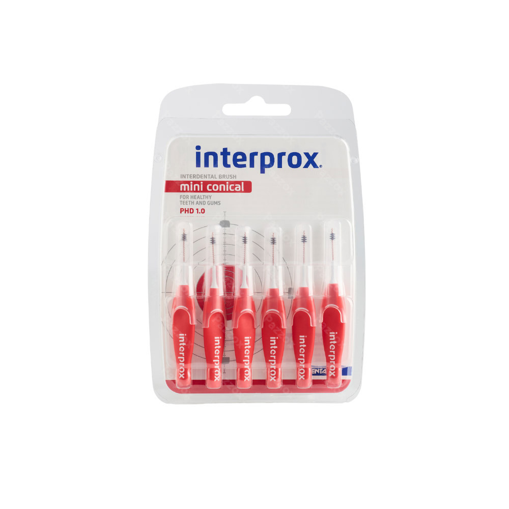 Interprox Mini Conical Rood 2-4mm 31195