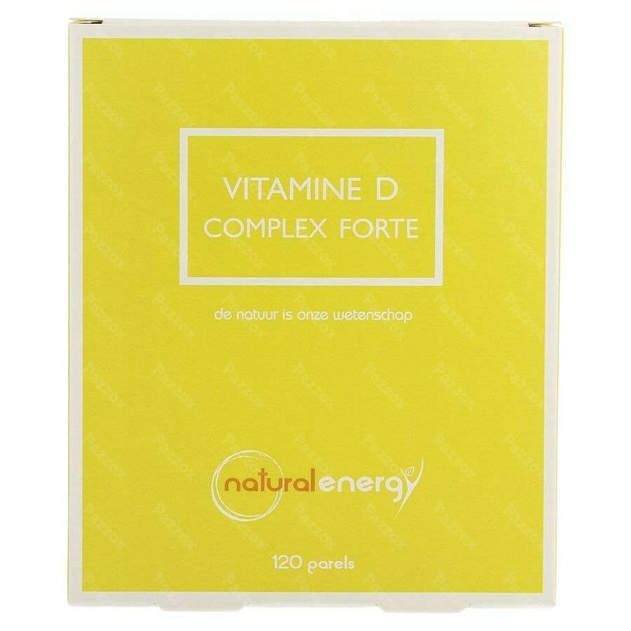 Natural Energy Vitamine D3 Complex Forte 1000 IU 120 Parels