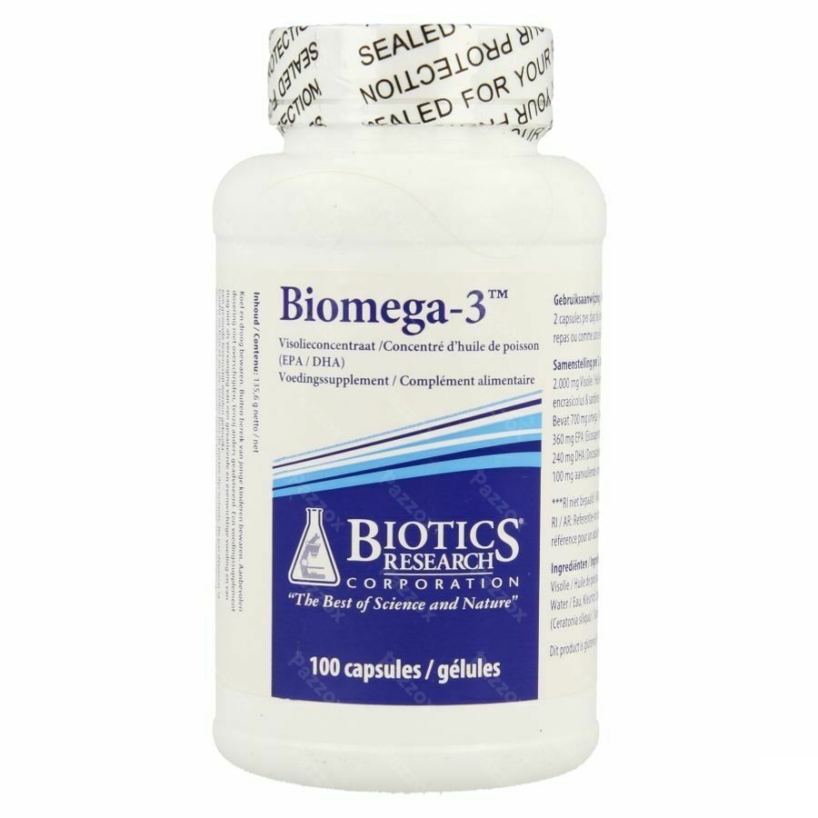 Biomega 3 Biotics Nf Caps 100