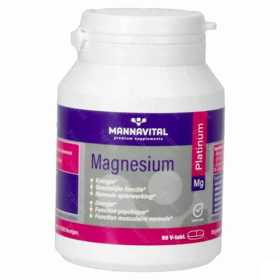 Mannavital Magnesium Platinum 90 Tabletten