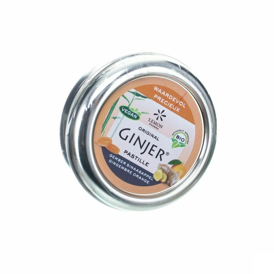 Ginjer Original Pastilles Bio 40gr - Lemon Pharma